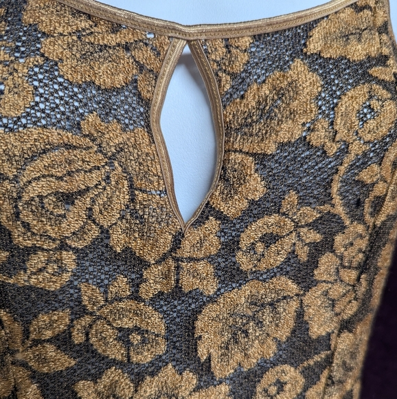 Vintage thick lace slip dress/ lingerie - Picture 2 of 5